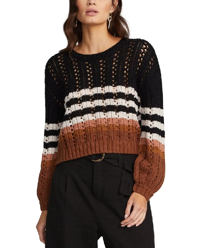 Saltwater Luxe Pullover Sweater Plaid Sweater Polka Dot Checkered