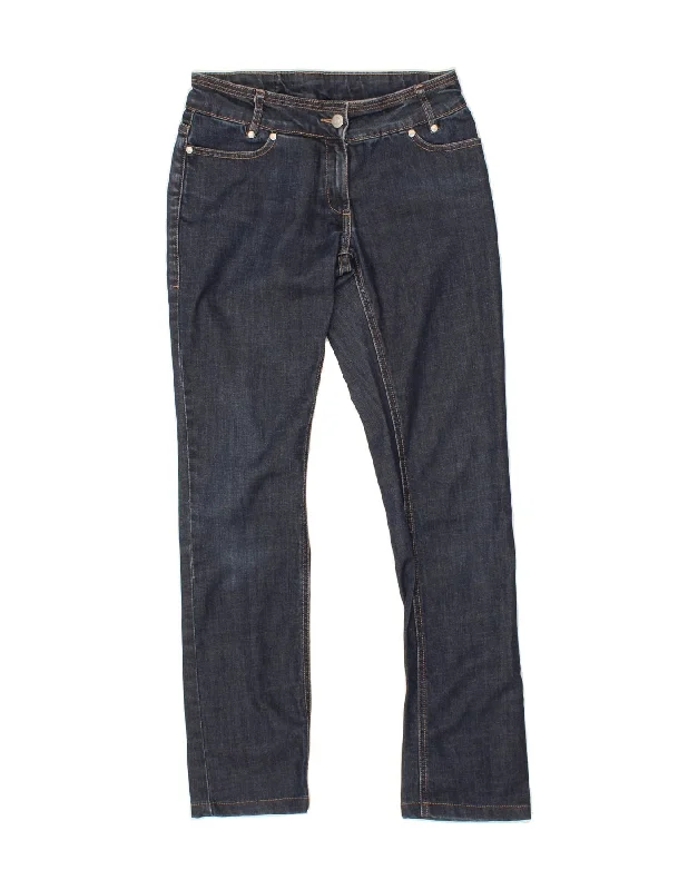 SERGIO TACCHINI Womens Slim Jeans W28 L30  Navy Blue Cotton Stylish Slim Fit Denim