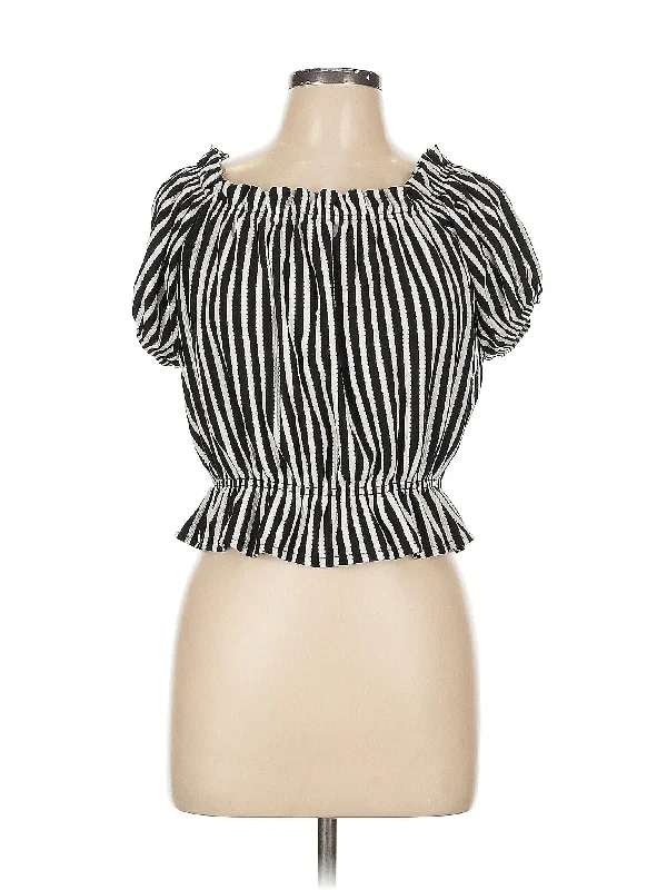 Short Sleeve Blouse Oversized Silk Blouse