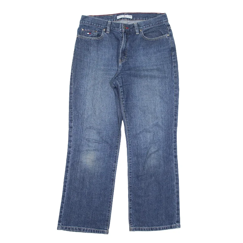 TOMMY HILFIGER Jeans Blue Denim Regular Bootcut Womens W30 L28 Fashionable White Denim Jeans TOMMY HILFIGER Jeans Blue Denim Regular Bootcut Womens W30 L28 Fashionable White Denim Jeans