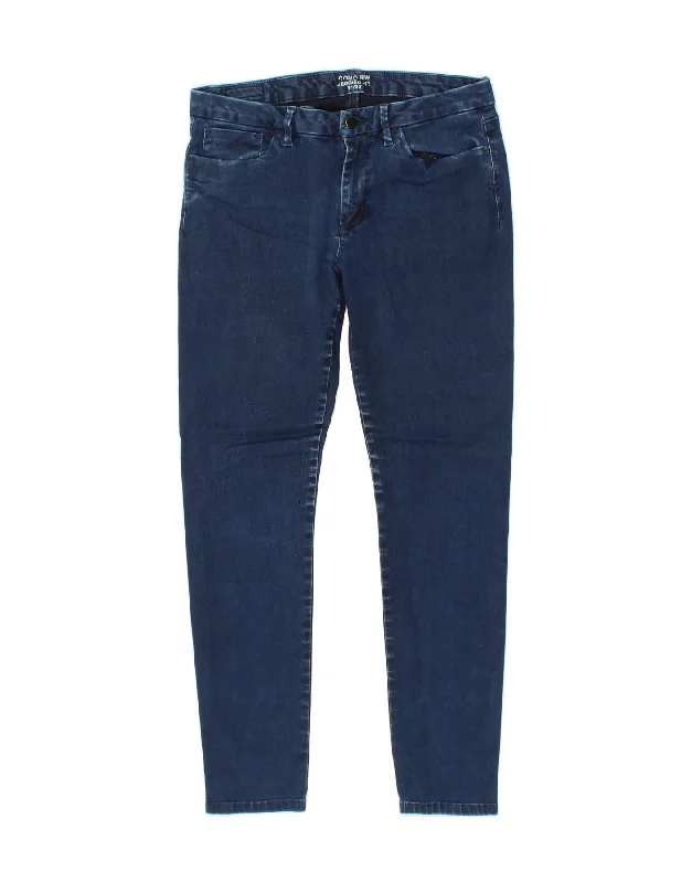 TOMMY HILFIGER Womens Jegging Jeans W31 L32 Blue Cotton Fashionable Cropped Denim Jeans TOMMY HILFIGER Womens Jegging Jeans W31 L32 Blue Cotton Fashionable Cropped Denim Jeans
