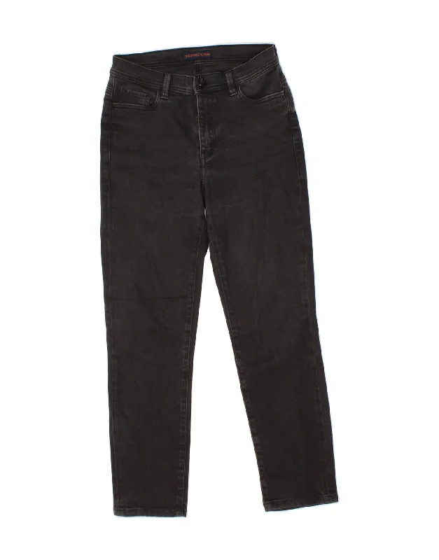 TRUSSARDI JEANS Womens Skinny Jeans W29 L27 Black Cozy Tencel Blend Denim Jeans
