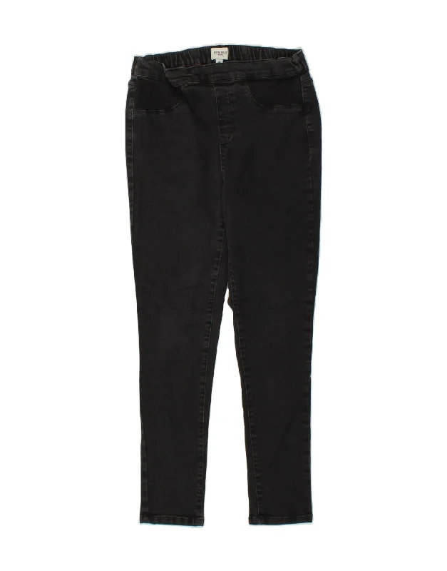 WHITE STUFF Womens Jegging Jeans UK 14 Medium W30 L27 Black Cotton Comfortable Zip-Up Skinny Jeans WHITE STUFF Womens Jegging Jeans UK 14 Medium W30 L27 Black Cotton Comfortable Zip-Up Skinny Jeans