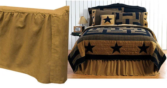 Delaware Star King Bed Skirt denim skirt stylish