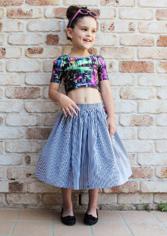 Gathered Skirt | Girls Sewing Pattern lace skirt elegant