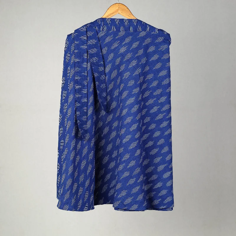 Blue - Handmade Cotton Wrap Around Pochampally Ikat Skirt 08 lace skirt romantic