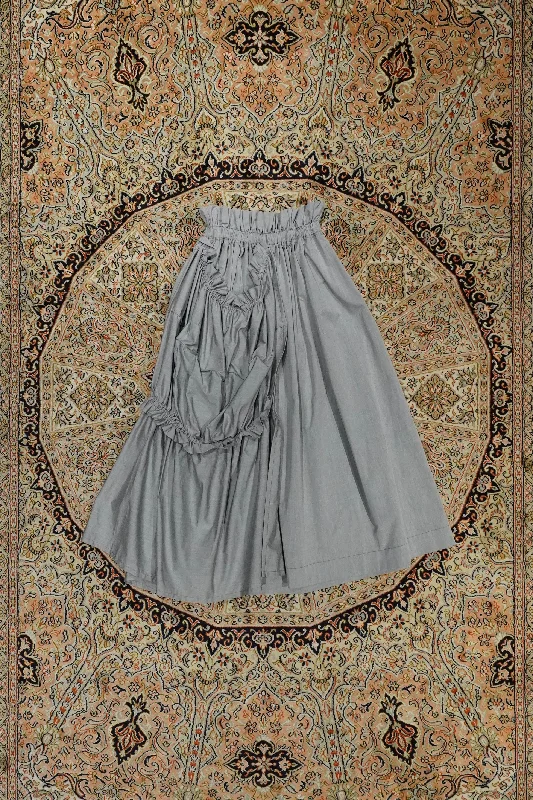 HOUGA locket skirt (gray) corduroy skirt durable
