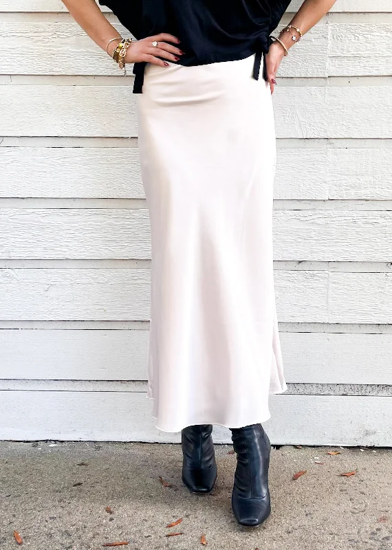 AMY MAXI SKIRT denim skirt classic