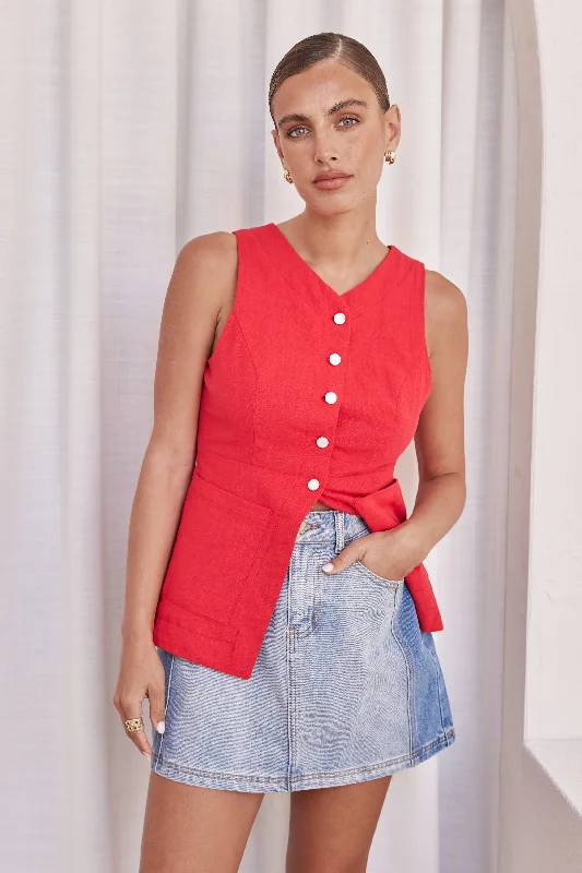 Selene Denim Mini Skirt (Blue) cashmere skirt fine