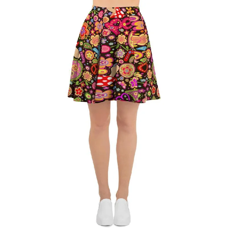 Trippy Hippie Women's Skirt chiffon skirt floaty