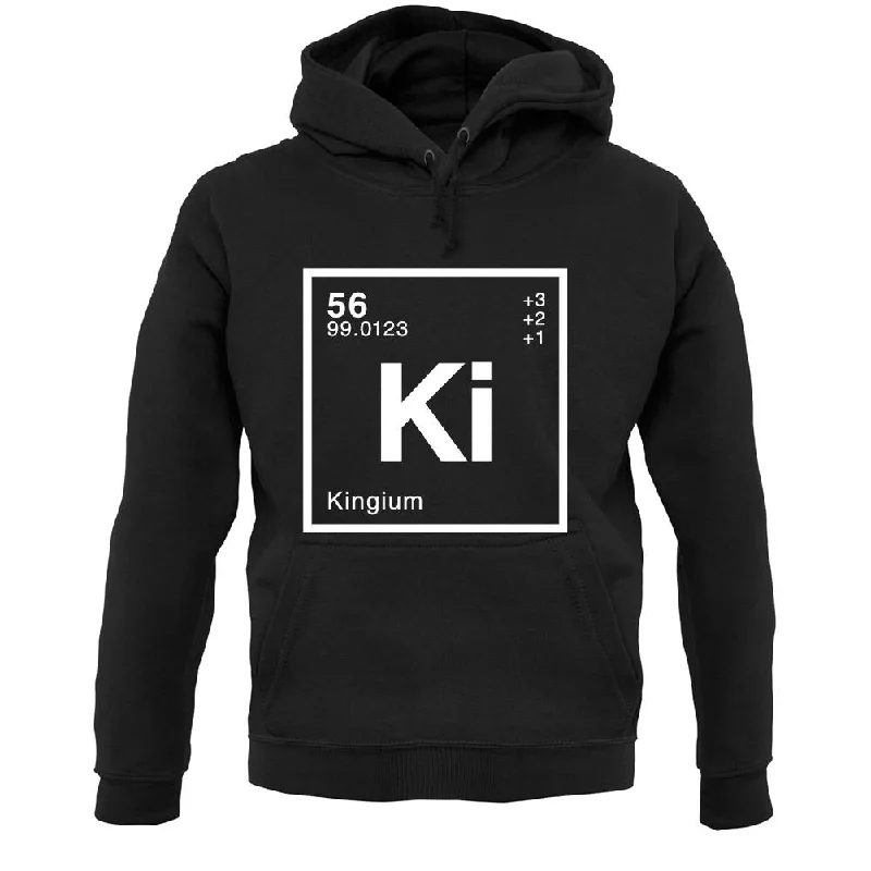 King - Periodic Element Unisex Hoodie Hoodie with Rhinestones Sparkly Elegant