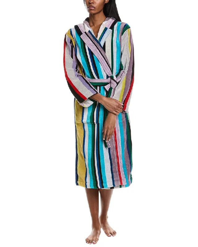 Missoni Home Chase Hooded Bathrobe Oversized Hoodie Comfort Casual